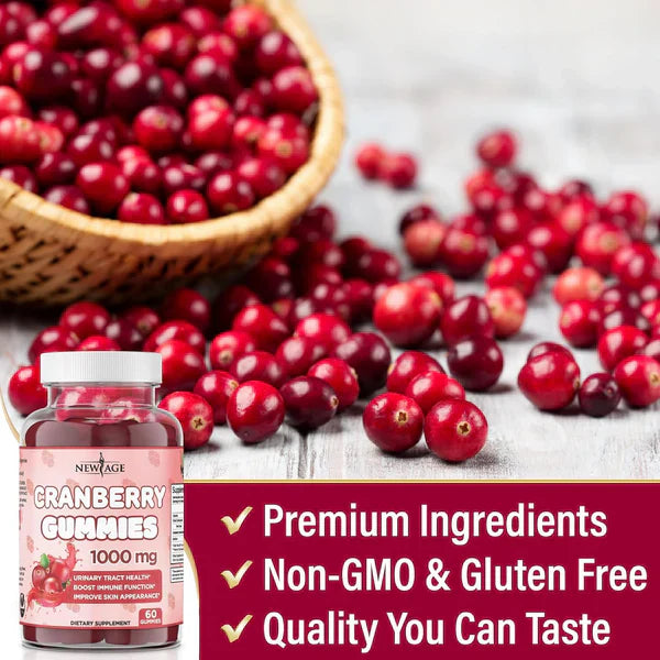 Gummies Canneberge , Santé Urinaire et Immunité